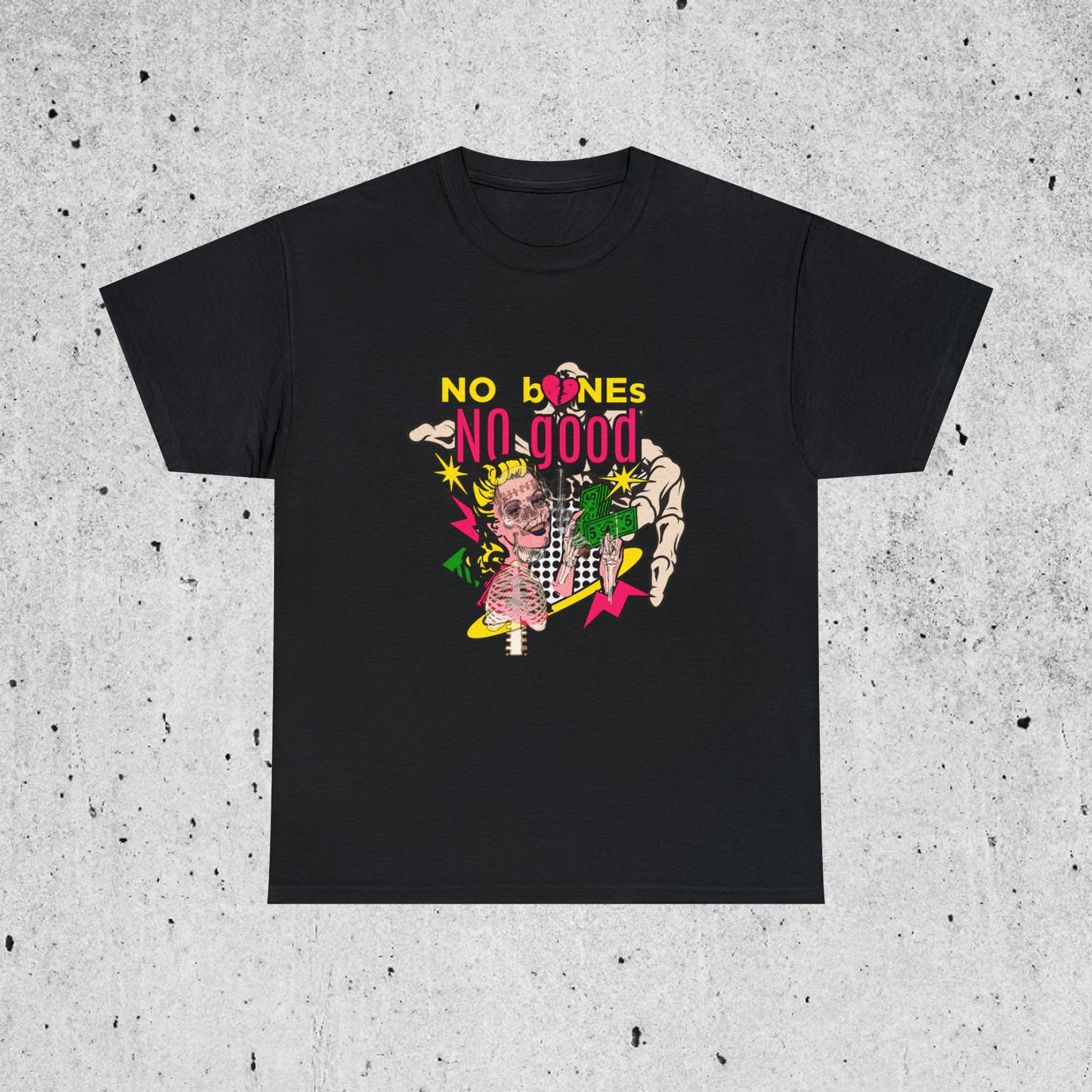 no bones no good tee