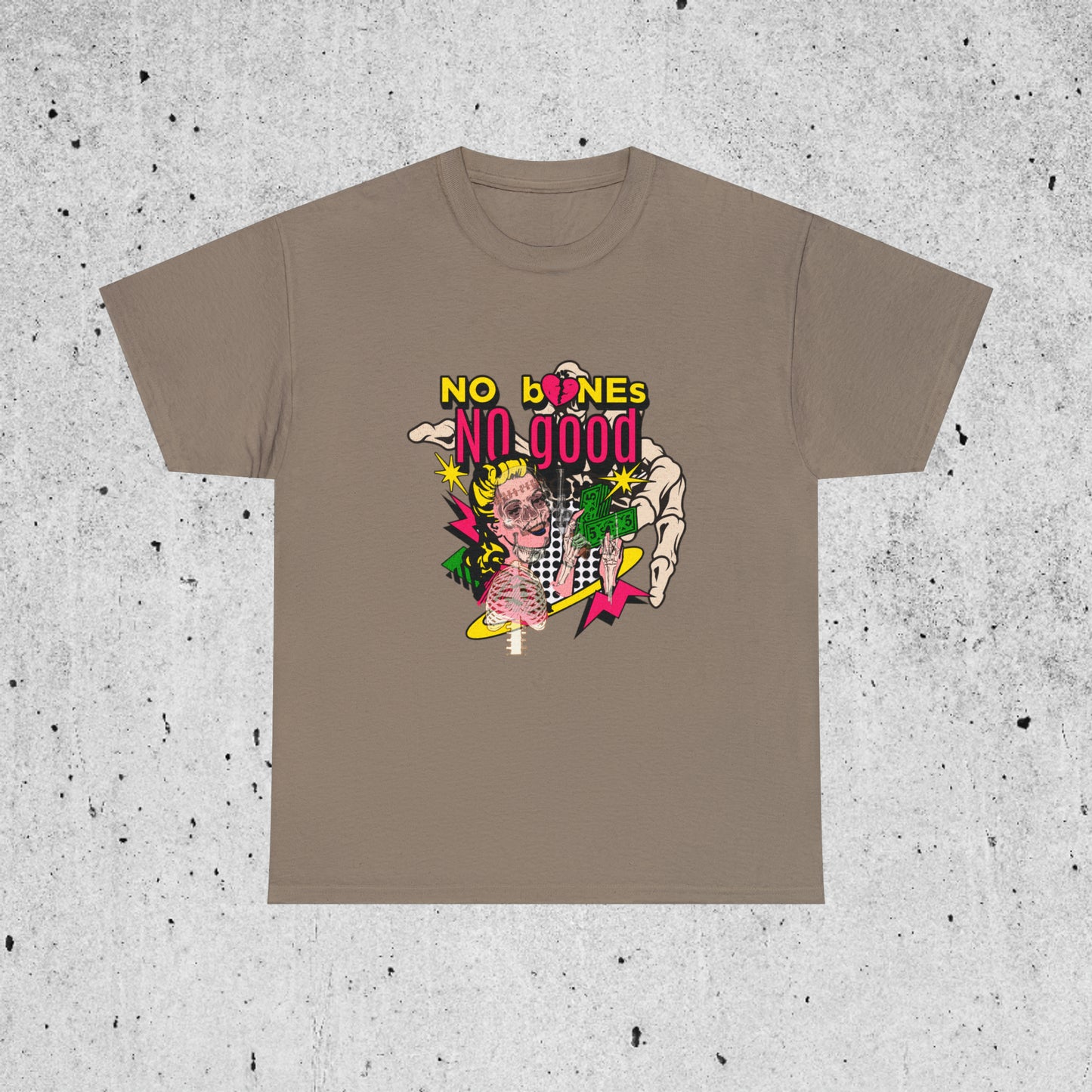 no bones no good tee
