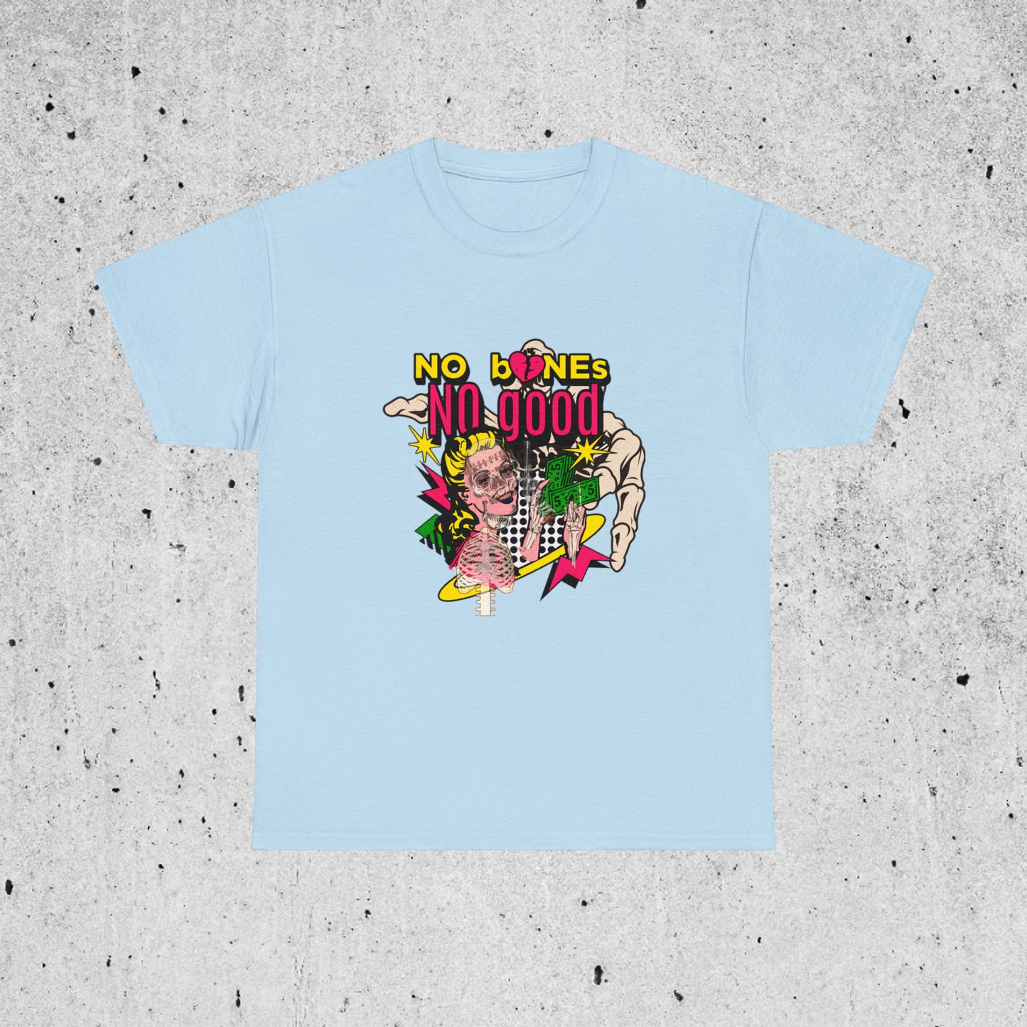 no bones no good tee