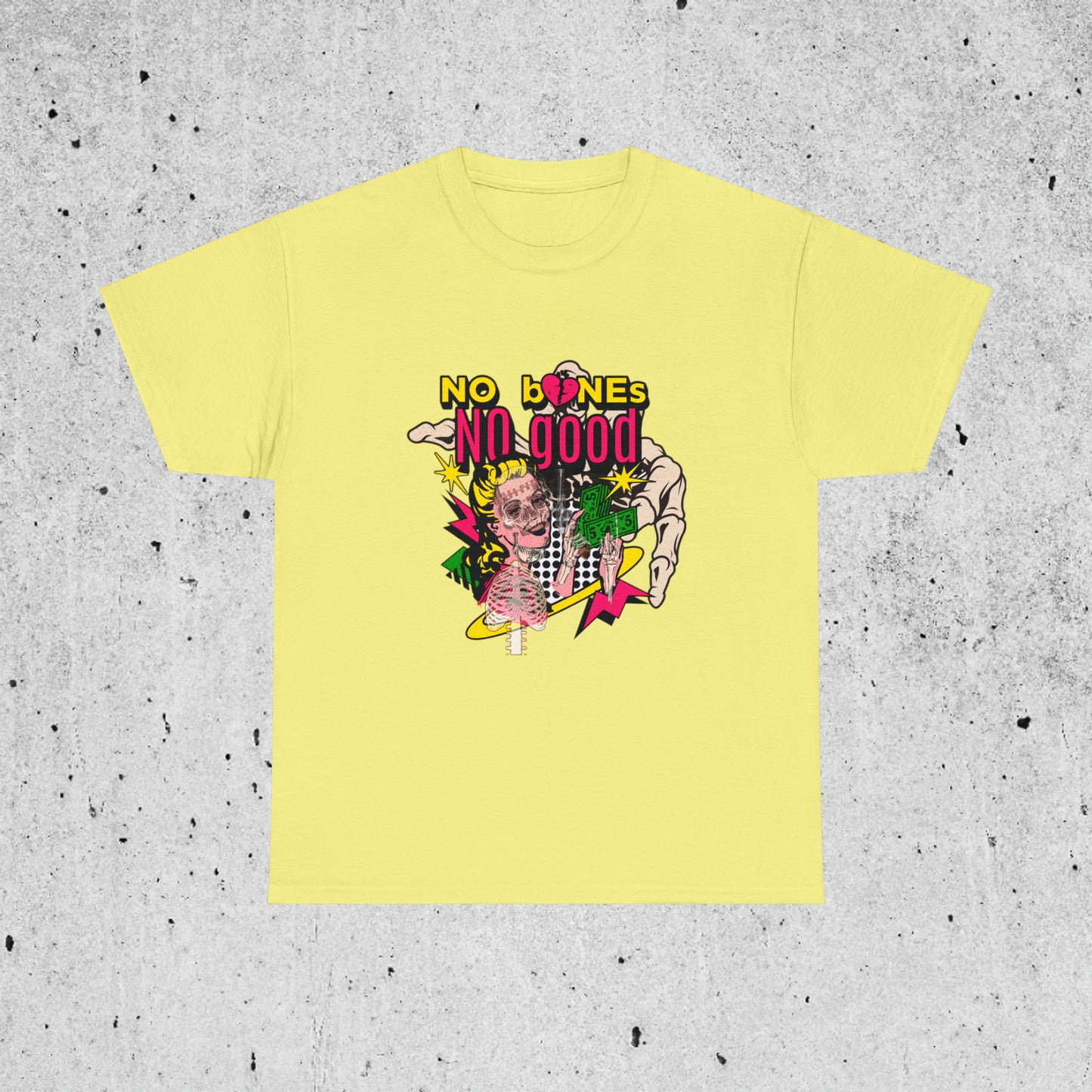 no bones no good tee
